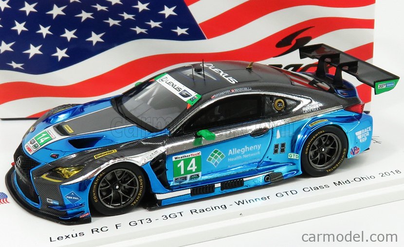 SPARK-MODEL US051 Масштаб 1/43 | LEXUS RCF GT3 TEAM 3GT SPARK-MODEL US051 Масштаб 1/43 | LEXUS RCF GT3 TEAM 3GT