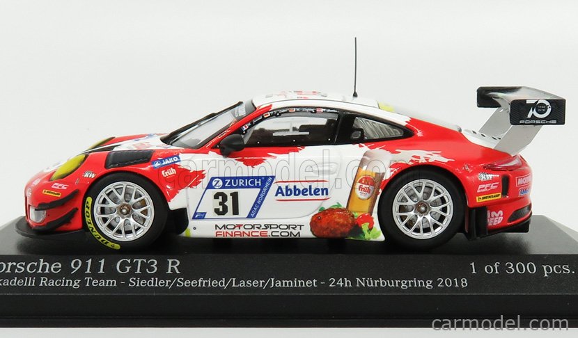 MINICHAMPS 413186731 Scale 1/43 | PORSCHE 911 991 GT3 R FRIKADELLI