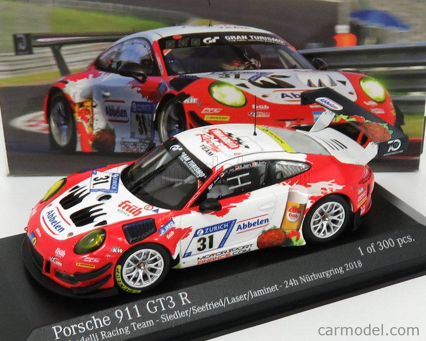 MINICHAMPS 413186731 Scale 1/43 | PORSCHE 911 991 GT3 R FRIKADELLI