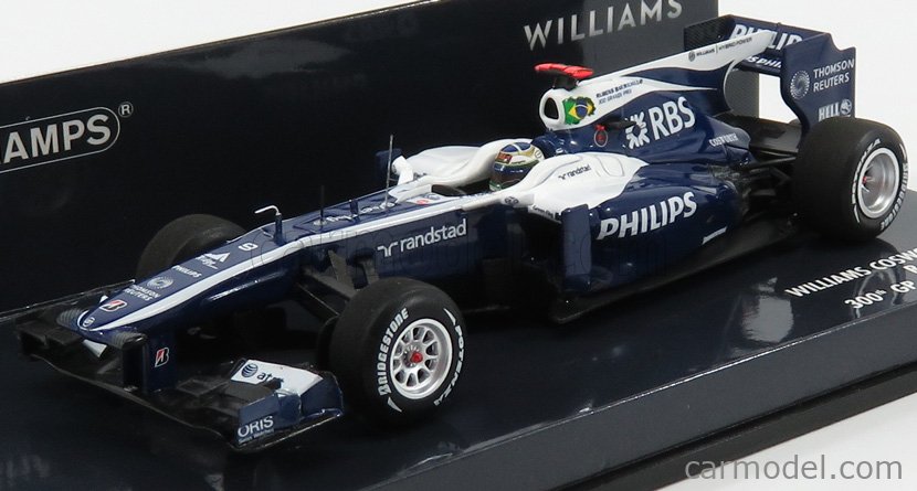 Williams Cosworth Fw32 Rubens Barrichello F1 2010 MINICHAMPS 1:43 417100009 Mini 