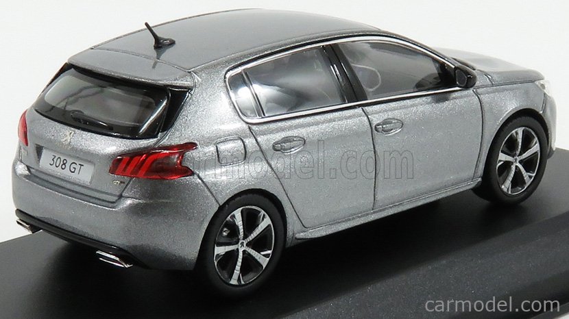 Norev 1/43 Peugeot 308 GT 2017 Gray Diecast Model Cars Limited