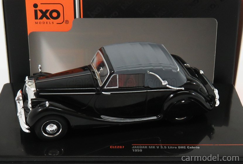 1/43 IXO Diecast Clc287 Jaguar Mk5 MKV DHC 1950 Black for sale online 