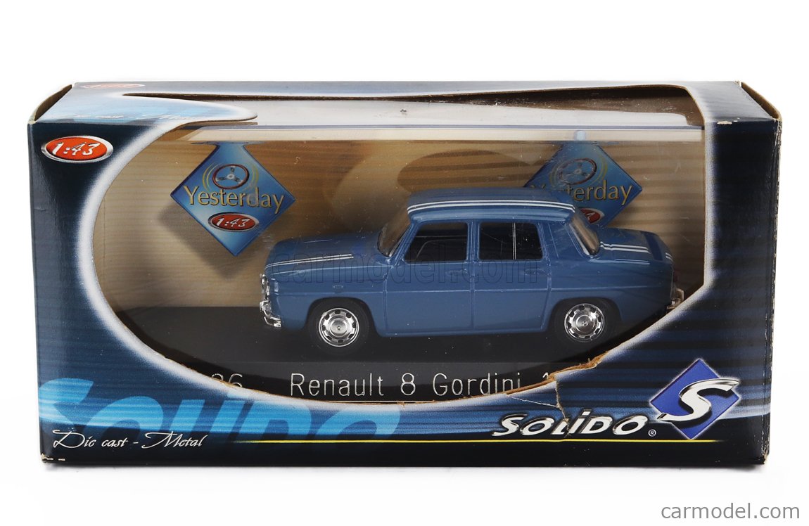 1/18 Renault 8 R8 Gordini #89 Rallye Monte Carlo 1969 Thérier Solido ref: 9014