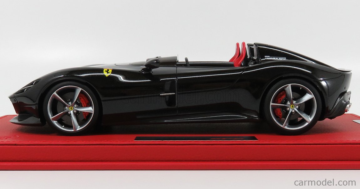 BBR-MODELS P18165A Scale 1/18 | FERRARI MONZA SP2 2018 NEW BLACK ...