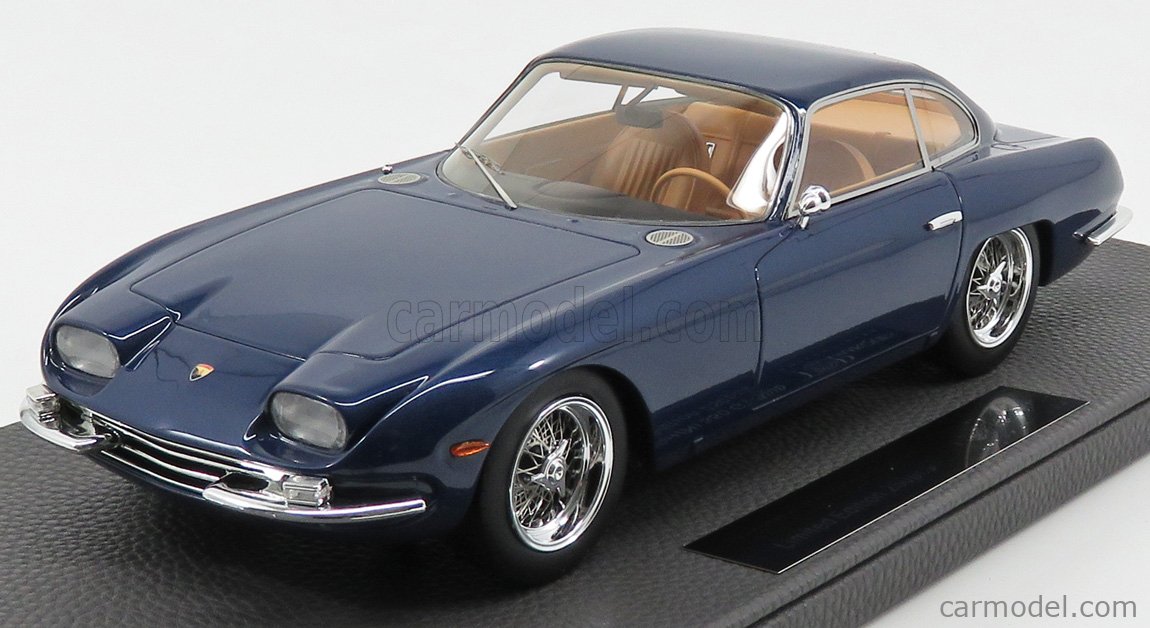 TOPMARQUES TOP095D Scale 1/18 | LAMBORGHINI 350GT COUPE 1964 BLUE MET