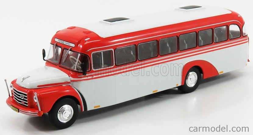 EDICOLA AUTDALMONCOLL072 Scale 1/43 | VOLVO B375 AUTOBUS 1957 ORANGE WHITE