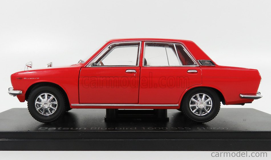 ミニカー Datsun Bluebird 1600 SSS [1969] 1/24 Hachette 1:43 Datsun Bluebird 1600 SSS year 1969 red