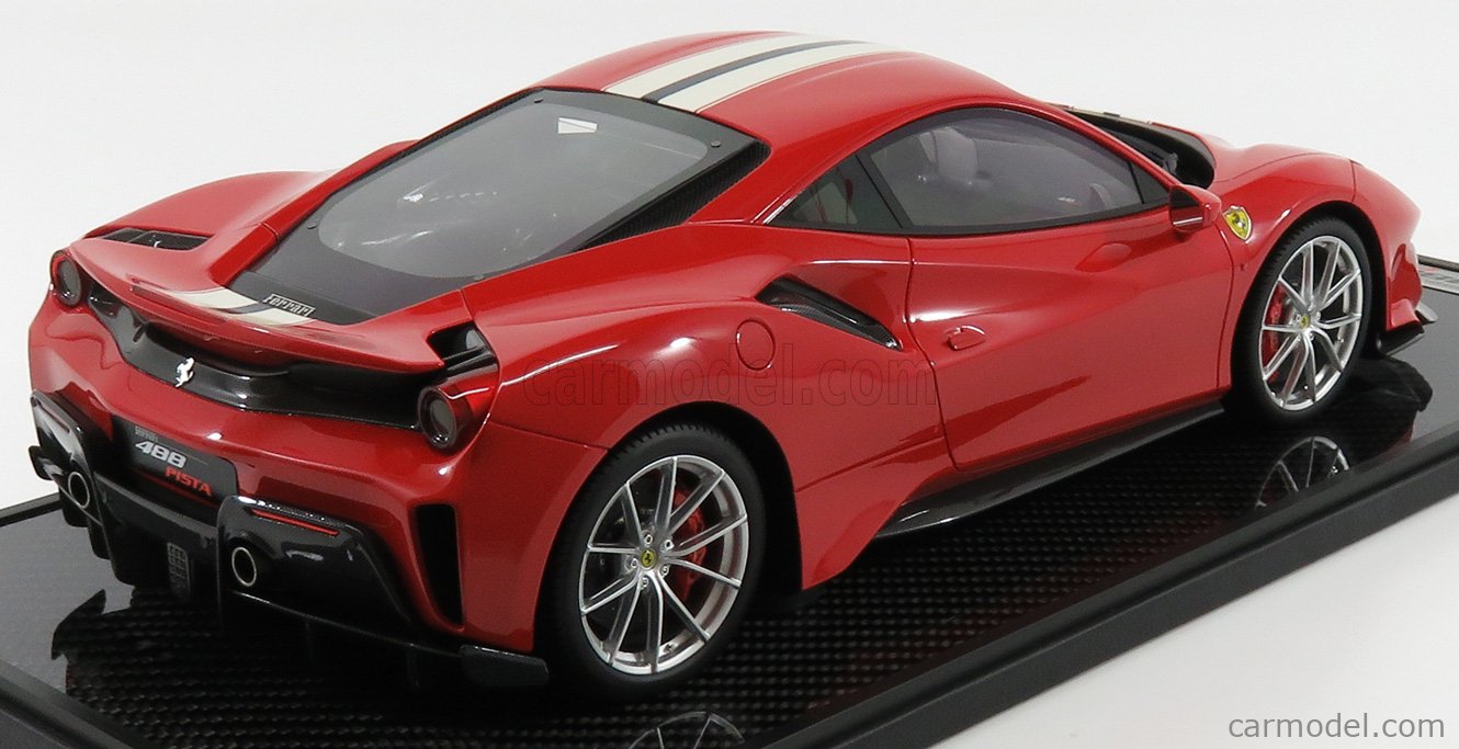 FERRARI - 488 PISTA 2018 - CON VETRINA WITH SHOWCASE