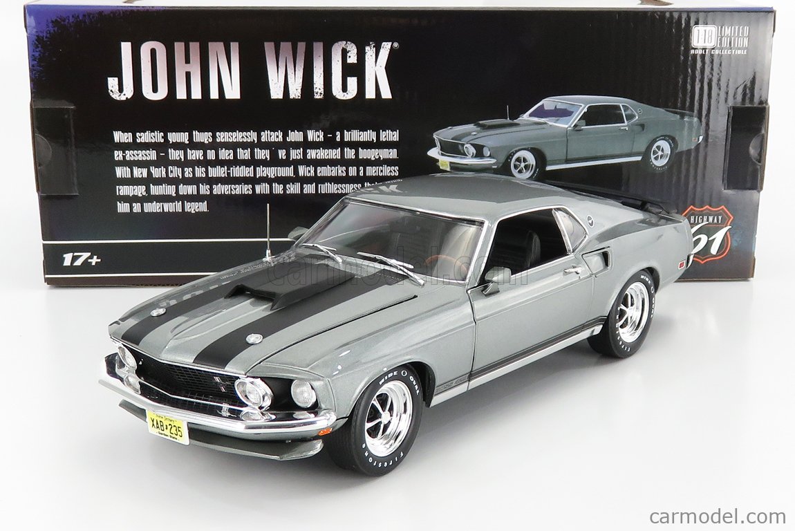 FORD USA - MUSTANG BOSS 429 COUPE 1969 - JOHN WICK MOVIE I 2014