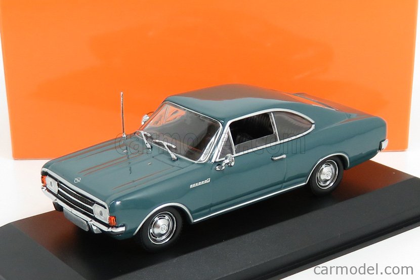 MINICHAMPS 940046121 Scale 1/43 | OPEL REKORD C COUPE 1966 BLUE