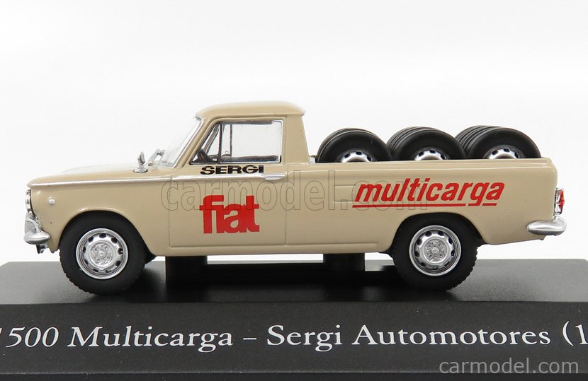 Nice 1/43 Fiat 1500 Multicargo Sergi Salvat Barcelona  1971