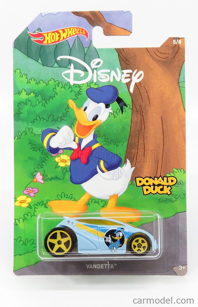 hot wheels donald duck