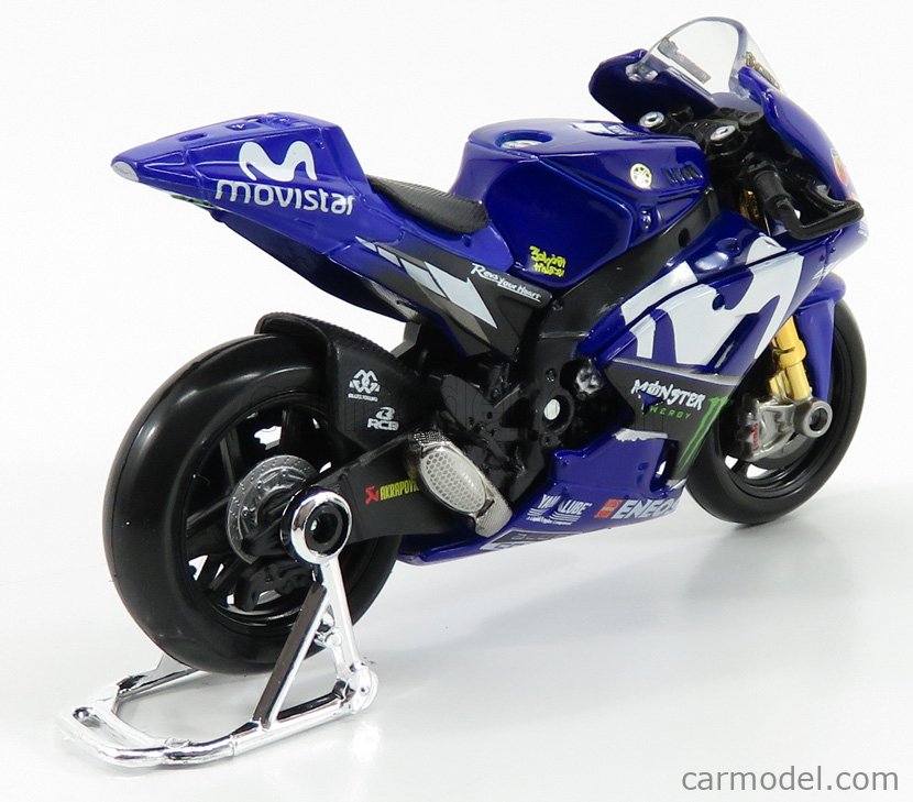 1:18 Maisto MOTOGP2018 Yamaha YZR M1#46 Valentino Rossi Diecast Motorcycle Model 