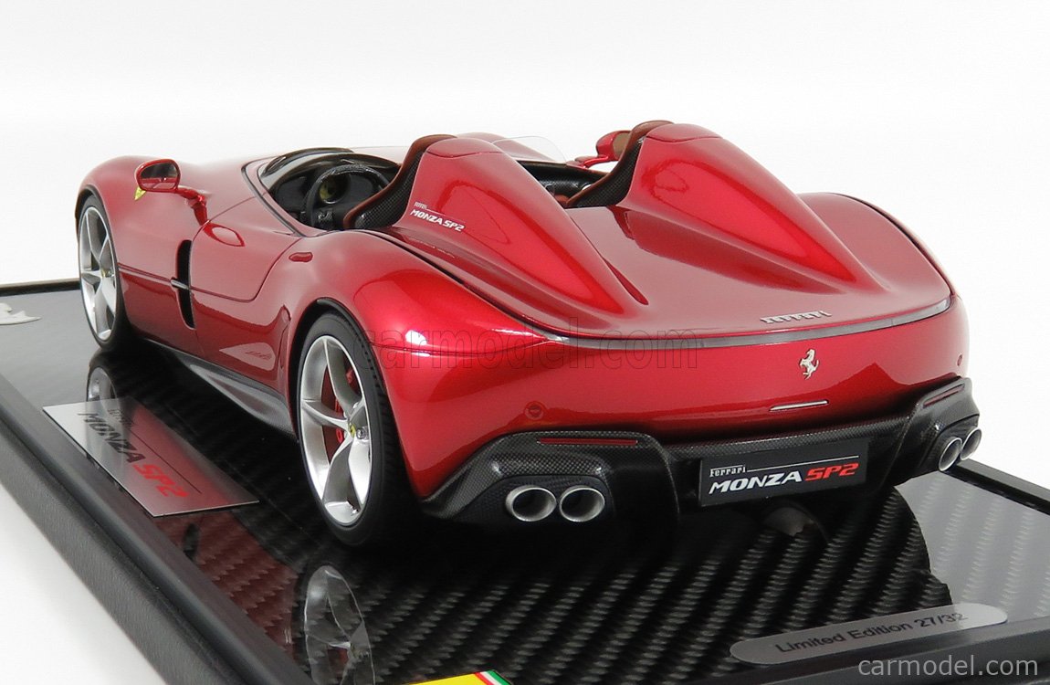 BBR-MODELS P18165BST-VET Scale 1/18 | FERRARI MONZA SP2 2018