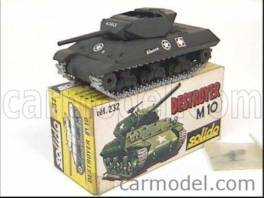 tip canon m41 tank military solido 1 mouth has painted metal fire Solido