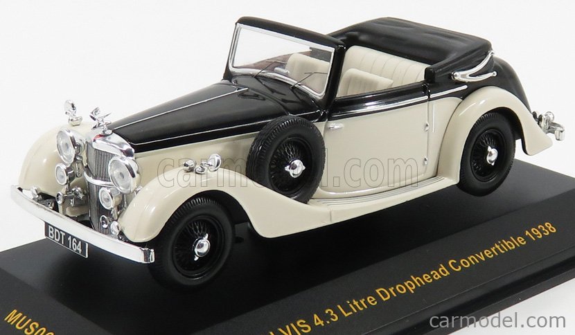 IXO-MODELS MUS065 Scale 1/43 | ALVIS 4.3 LITRE DROPHEAD CABRIOLET OPEN ...