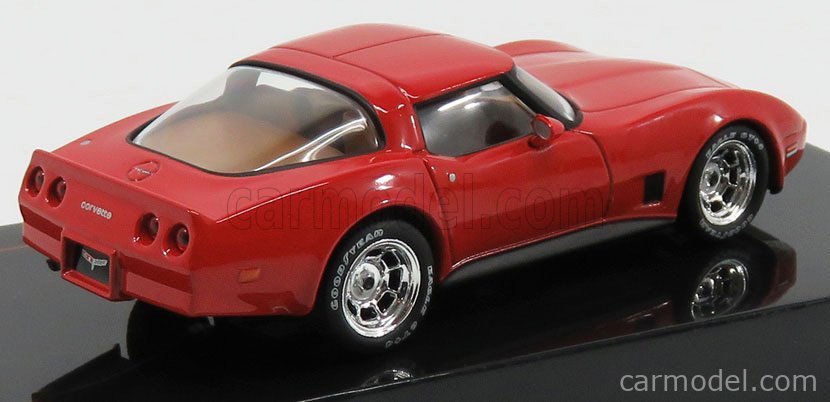 Chevrolet Corvette C3 1980 red diecast model car IXOCLC309 IXO 1:43 