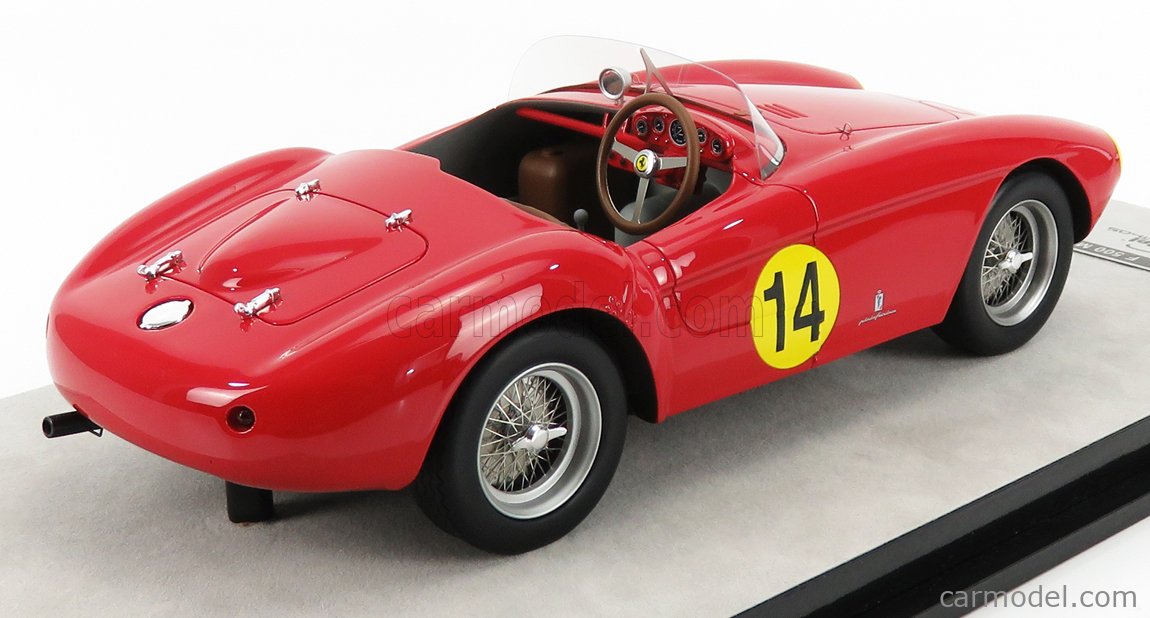 Ferrari 500 Mondial #14 Spa 1954 H.Roosdorp Red TECNOMODEL 1:18 TM18-142B 