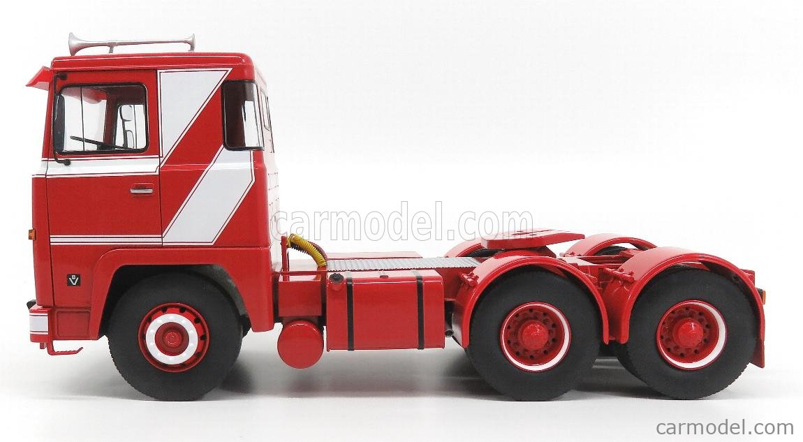 ROAD-KINGS RK180014 Масштаб 1/18  SCANIA LBT 141 TRACTOR TRUCK 3-ASSI 1976 RED WHITE