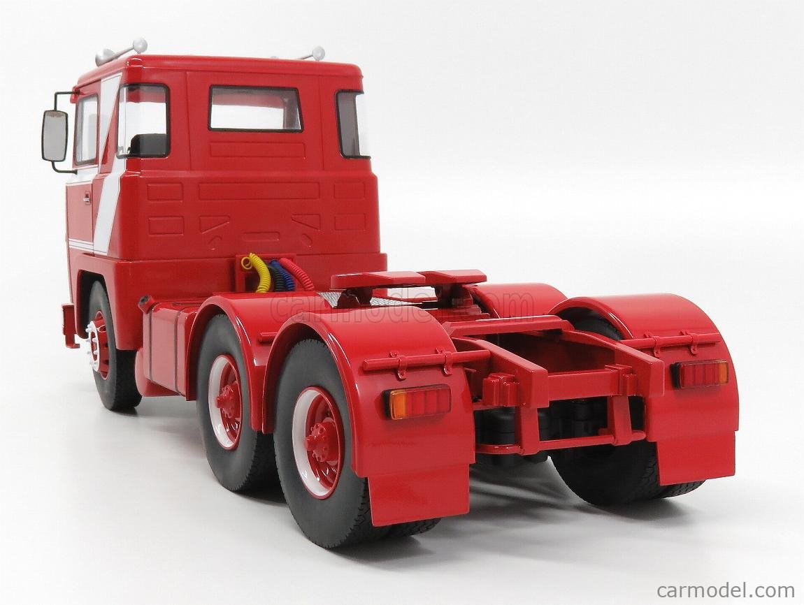 ROAD-KINGS RK180014 Масштаб 1/18  SCANIA LBT 141 TRACTOR TRUCK 3-ASSI 1976 RED WHITE