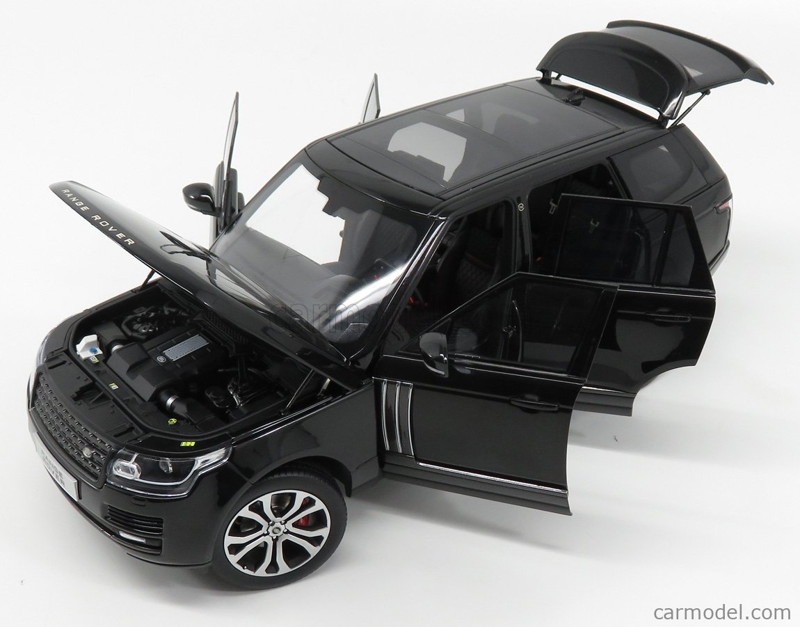 LCD-MODEL LCD18001BL Scale 1/18  LAND ROVER RANGE ROVER SV AUTOBIOGRAPHY DYNAMIC 2017 BLACK