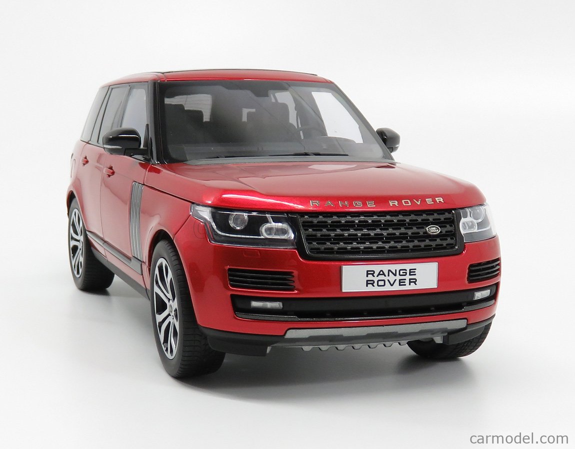LCD-MODEL LCD18001RE Masstab: 1/18  LAND ROVER RANGE ROVER SV AUTOBIOGRAPHY DYNAMIC 2017 RED MET