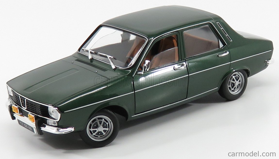 NOREV 185213 Scale 1/18 | RENAULT R12 TS 1973 GREEN MET