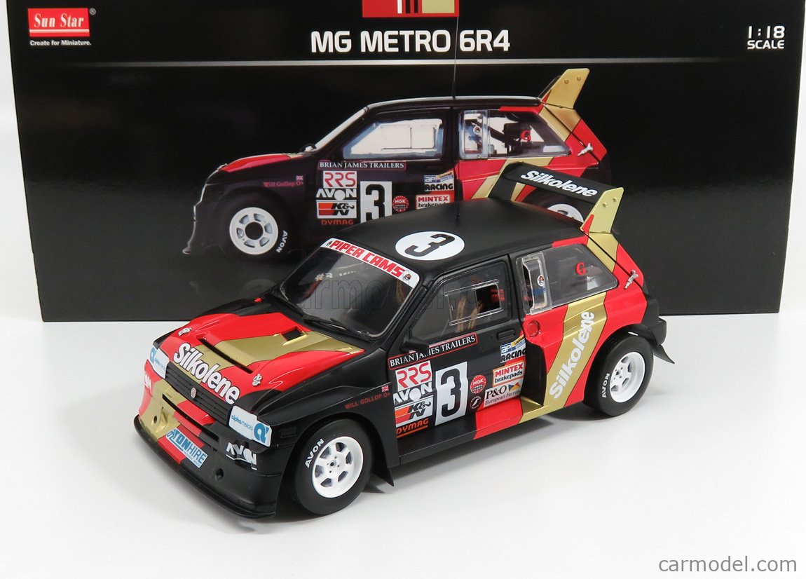 AUSTIN - MG METRO 6R4 SILKOLENE RALLY CROSS 1986 WILL GOLLOP