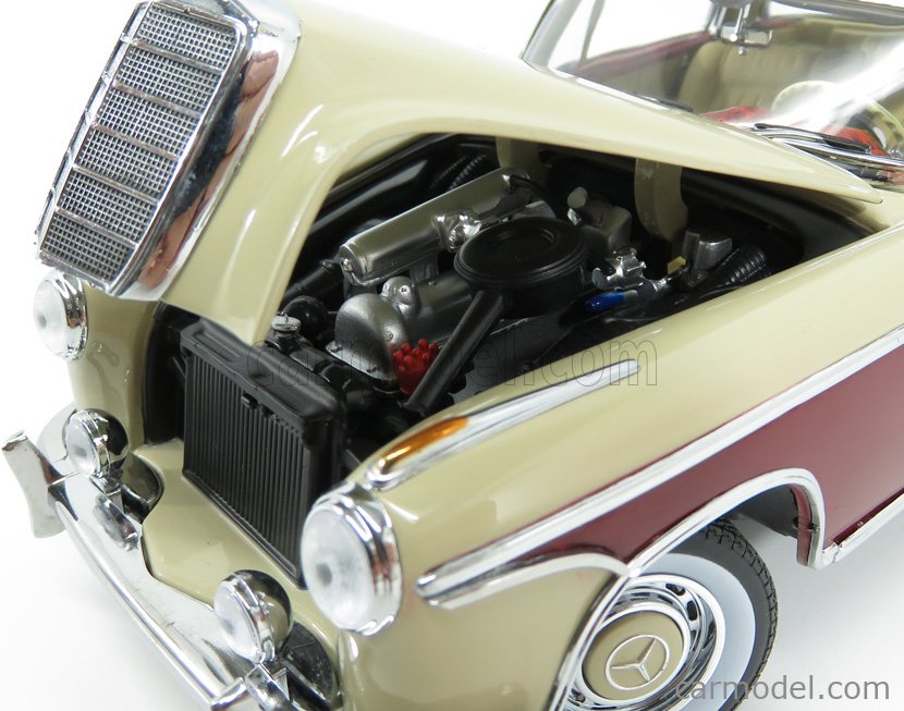 SUN-STAR 03570 Scale 1/18 | MERCEDES BENZ 220SE COUPE 1958