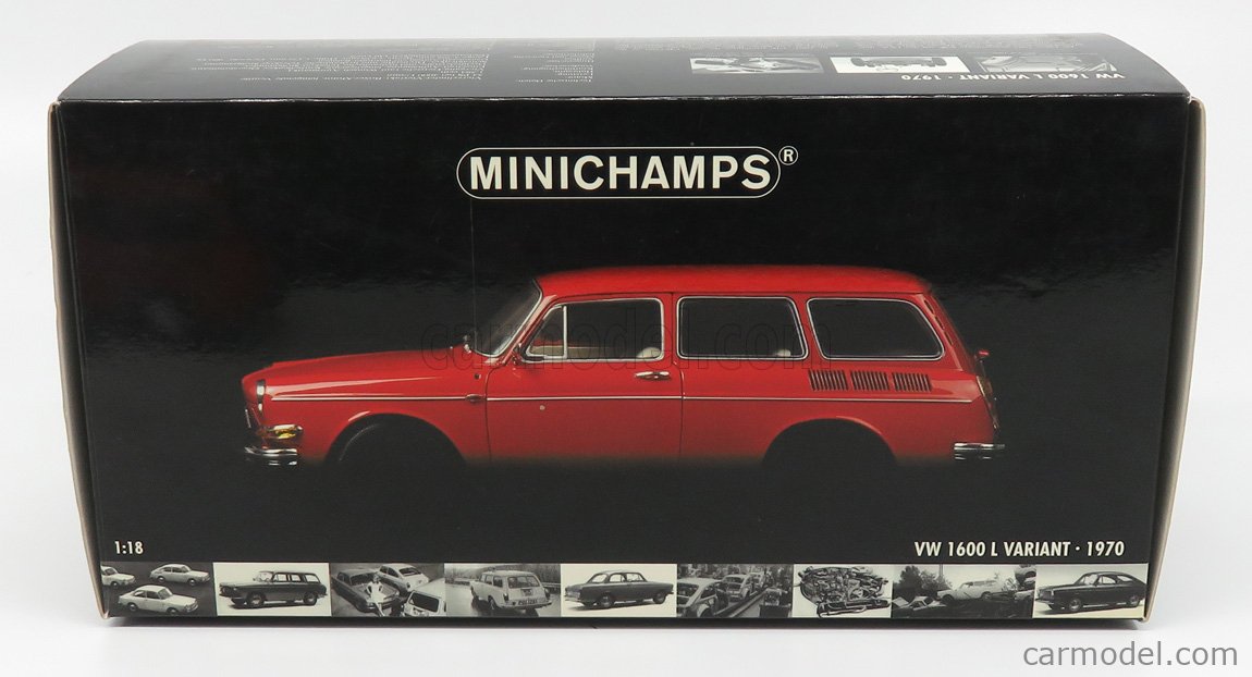 MINICHAMPS 100051010 Scale 1/18 | VOLKSWAGEN 1600L VARIANT