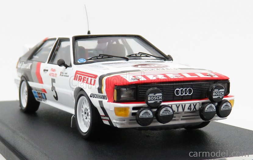 TROFEU TRRUK21 Scale 1/43 | AUDI QUATTRO N 5 WINNER RALLY WELSH 1982 B ...