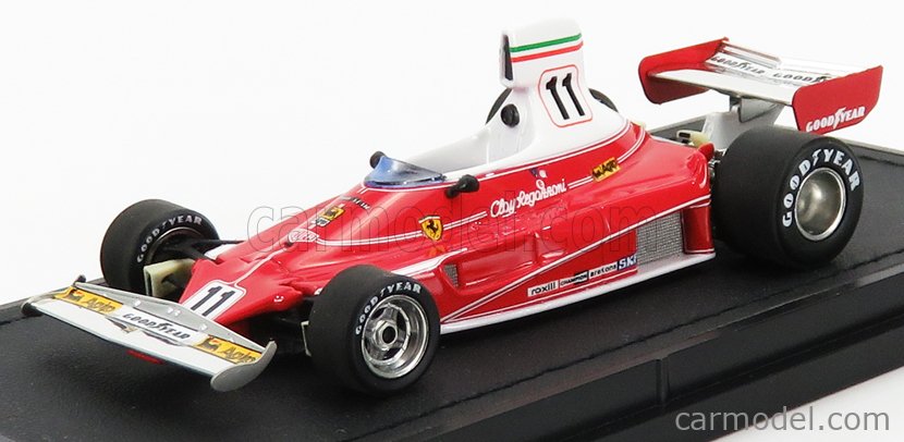 Miniature Quartzo 1/43 – F1 Ferrari 312T – Clay Regazzoni – GP Italie 1975 #11