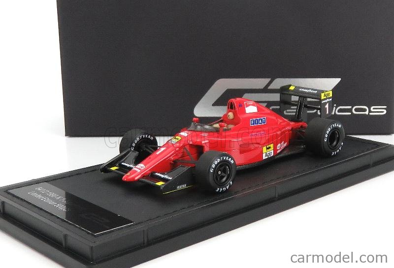 GP-REPLICAS GP43-006A Scale 1/43 | FERRARI F1 641/2 N 1 SEASON 1990 ALAIN  PROST RED