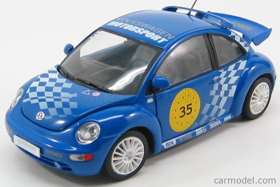 Details about   1999 VW BUG PROMO MODEL IN  BLUE  WITH BOX