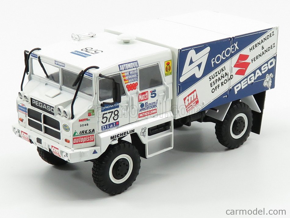 El Garaje Algabeño: Pegaso 046 París-Dakar 1990 de IXO/Salvat