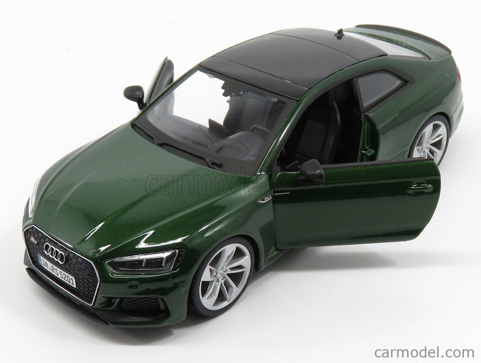 Audi A5 Rs5 Coupe 2019 Green BURAGO 1:24 BU21090GR Miniature 