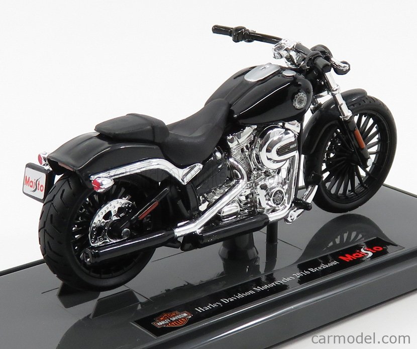 1:18 Maisto Harley Davidson 2016 Breakout Bike Motorcycle Toy New Black 