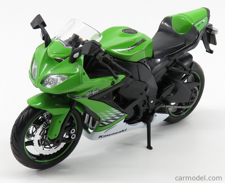 Kawasaki Ninja ZX-10R Neu OVP 2010 Maisto Motorrad Modell 1:18