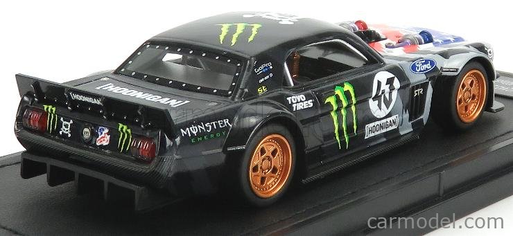 TOPMARQUES TM43-003B Scale 1/43 | FORD USA MUSTANG 1965 HOONIGAN V2 N ...