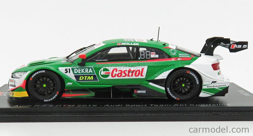 SPARK-MODEL SG449 Scale 1/43 | AUDI A5 RS5 AUDI SPORT TEAM