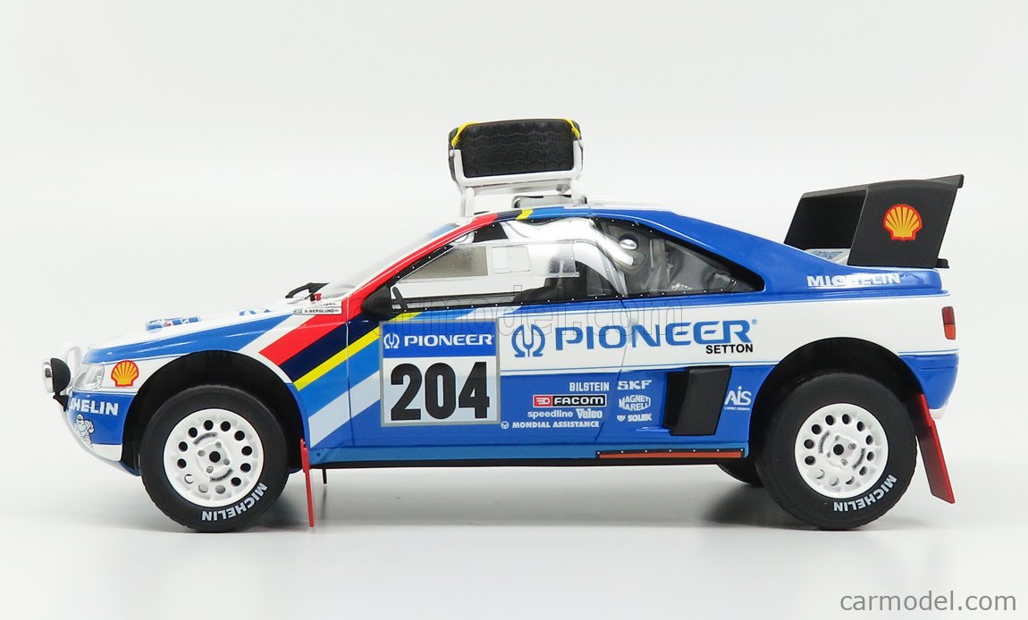 OTTO-MOBILE OT808 Scale 1/18 | PEUGEOT 405 T16 GRAND RAID N 204