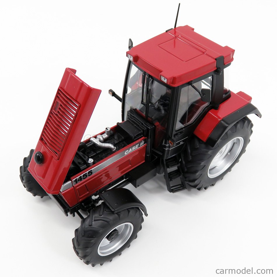 SCHUCO 450781100 Scale 1/32 | CASE-IH 1455 TRACTOR CLOSED 1989 RED 