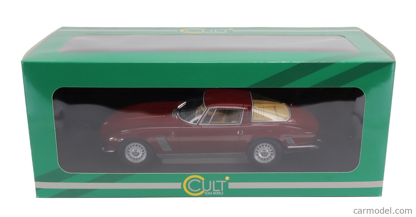 CULT-SCALE MODELS CML086-2 Scale 1/18 | ISO RIVOLTA GRIFO 1965 RED MET