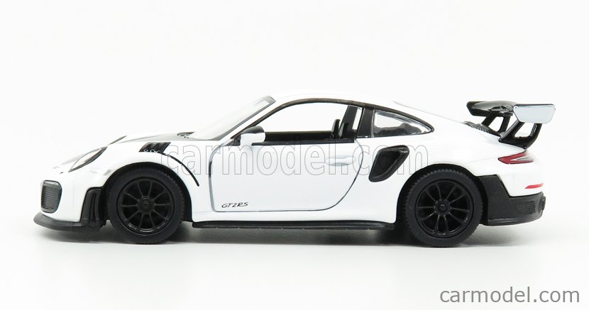 thumbnail image 2 of Kinsmart 1:36 2010 Porsche 911 GT3 RS Diecast Model Car - Orange Pull Action Toy 2 of 5