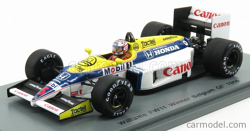 SPARK-MODEL S7481 Masstab: 1/43 | WILLIAMS F1 FW11 N 5 WINNER