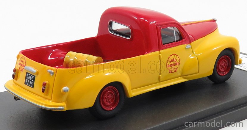 Leader Résine 1/43 - Peugeot 203 Pick Up Bâchée Bleue