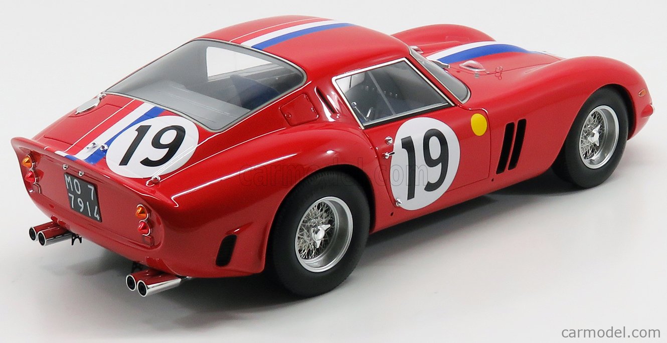 1:12 CMR Ferrari 250 GTO #19 24h Le Mans Guichet/Noblet 1962 