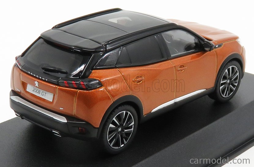 NOREV - Voiture de 2020 couleur noire - PEUGEOT 2008 GT - 1/43