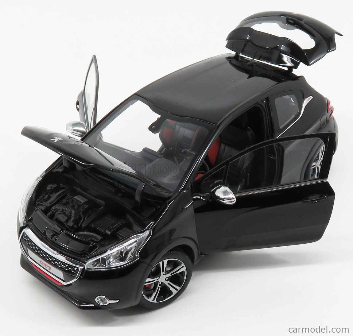 NOREV Peugeot 208 GTi 2013 Echelle 1:18 Voiture Miniature - Shark Grey  (184813)