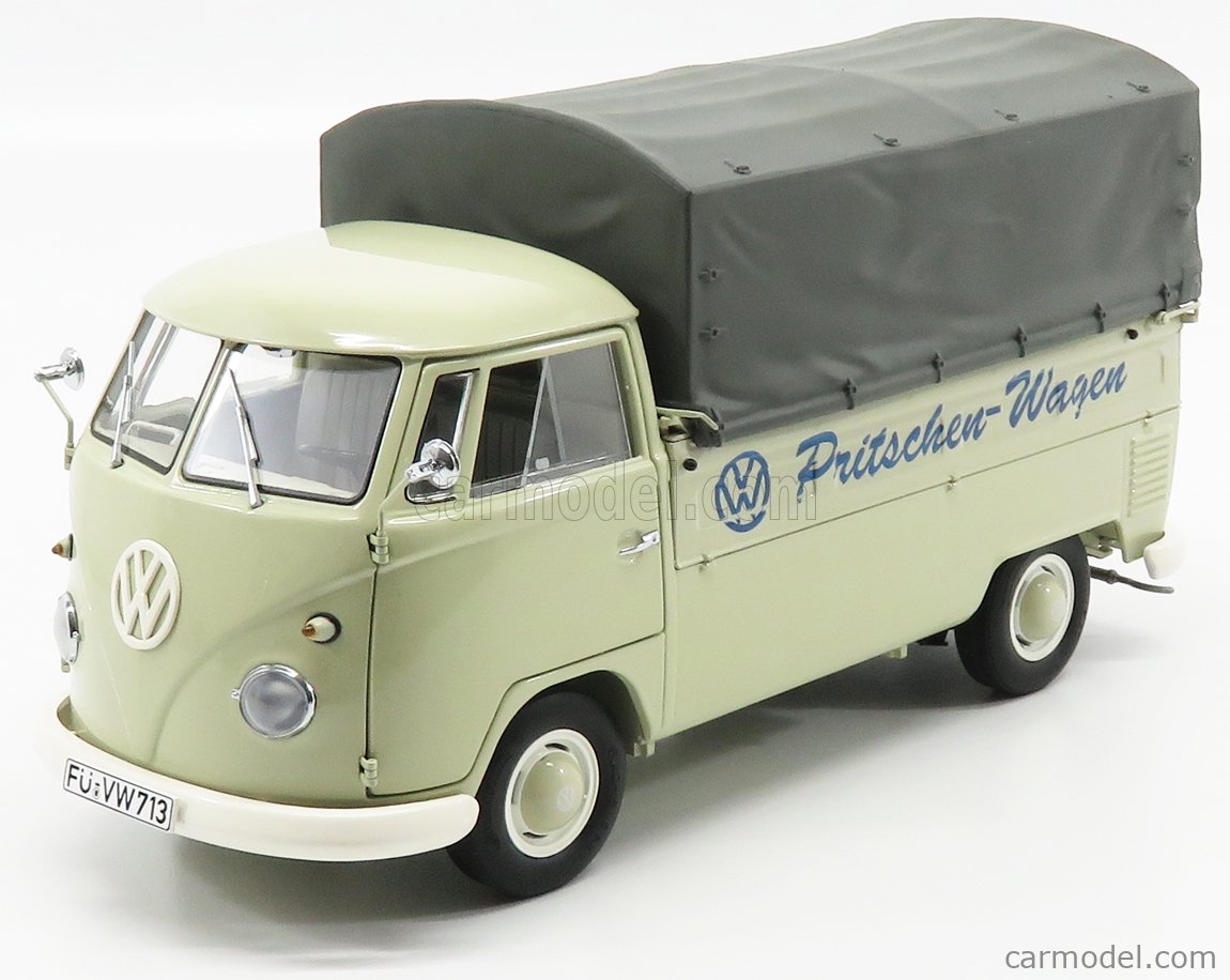 SCHUCO 450037200 Scale 1/18 | VOLKSWAGEN T1b PICK-UP PRITSCHEN-WAGEN ...